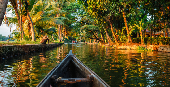 Relaxing blend of Hills, Backwaters & Beaches